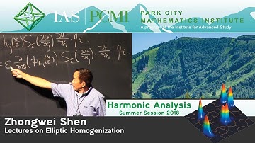 Zhongwei Shen, Convergence Rates, Lectures on Elliptic Homogenization 2.1