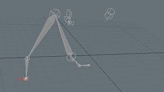 Modo for Scientific Visualization: Rigging & Animation - Chap 06 Simple Arthropod  Leg Rig