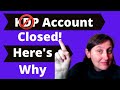 ⛔ 10 Common Mistakes That Can Get Your KDP Account Banned ⛔