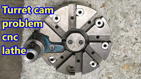 Reworking the cams for the turret on my Hercus PC200 small cnc lathe