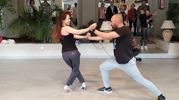 BDA2018: class demo with Olaya & Gabriel ~ video by Zouk Soul