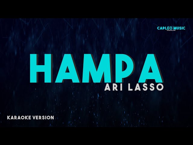 Ari Lasso - Hampa (Karaoke Version) class=