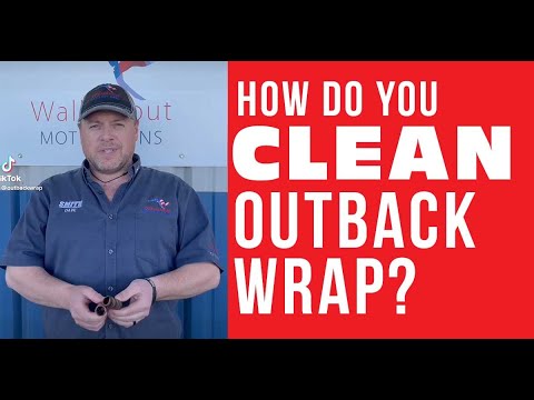 How to Clean Your Outback Wrap - YouTube