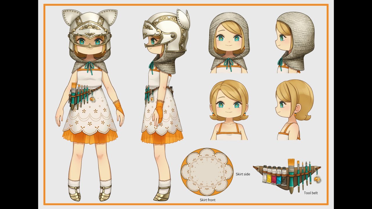 Painting Process - IriKnight Concept Art