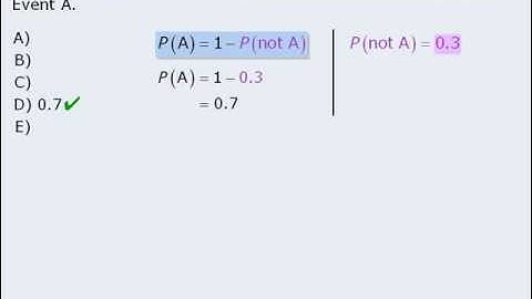 17. GMAT Probability Lesson: Guessing Strategies