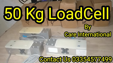 "50kg Load Cell Demonstration | Working, Setup, and Testing Guide"