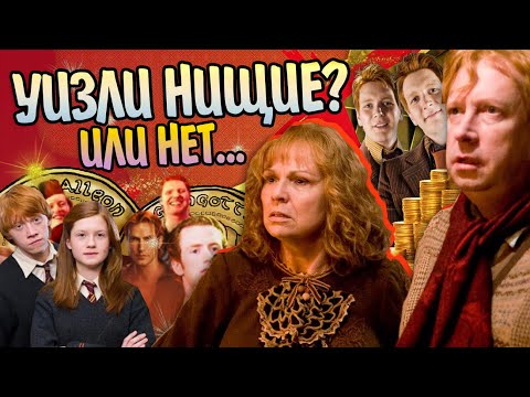 Почему Уизли такие бедные? Гарри Поттер Разбор