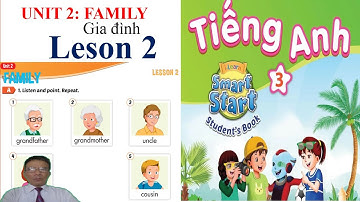 Tiếng Anh 3,  smart start, Unit 2 Family, Lesson 2, studentbook | Learn English with me