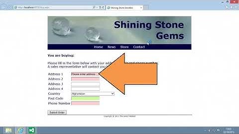 ASP.NET 4.5 Essential Skills Lesson 5-2: Create a variable
