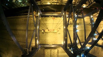 Container Crane panamax Operations ( blind )