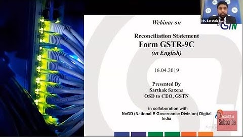 Filing GSTR 9C – Reconciliation Statement | English