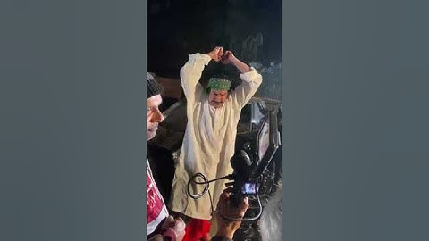 moammar Rana today film shooting Ay ni mara punjab .. director and producer MalikAshfaq my Dad sport