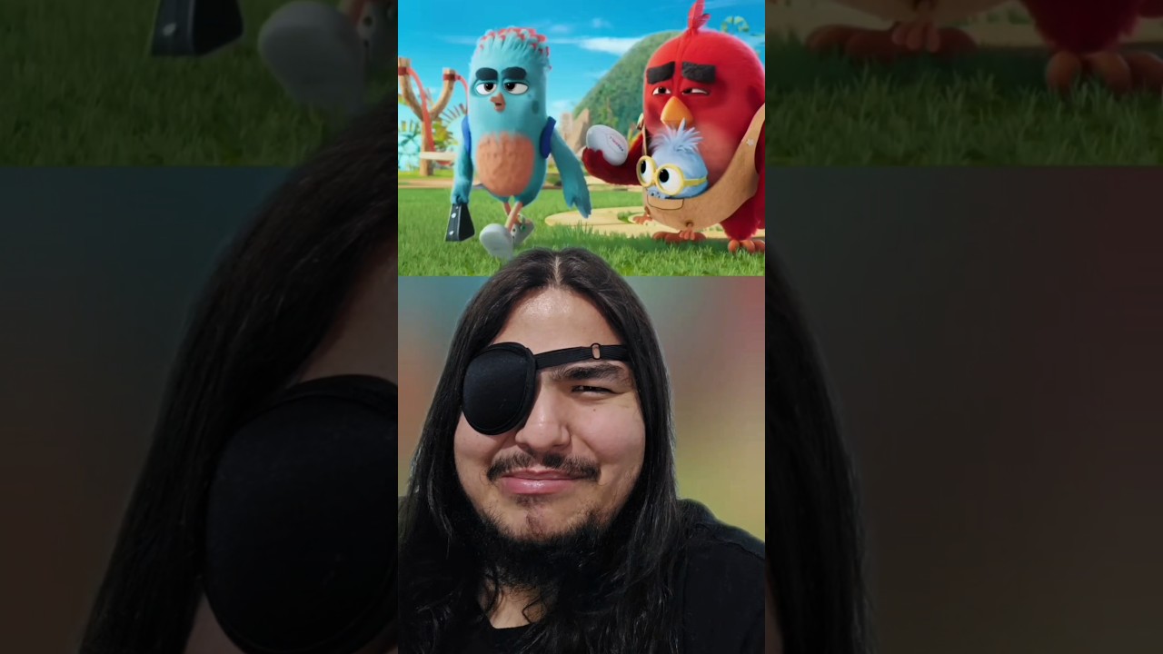 Como o Red em Angry Birds 3 foi de herói para fracassado? Ele virou pai e os filhos esqueceram de...
