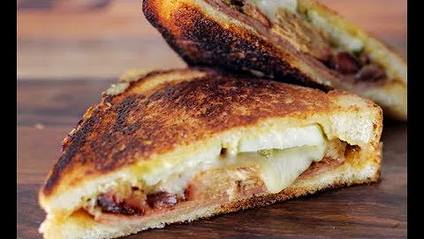 Andrew Zimmern Cooks: Cuban-Style Grilled Cheese