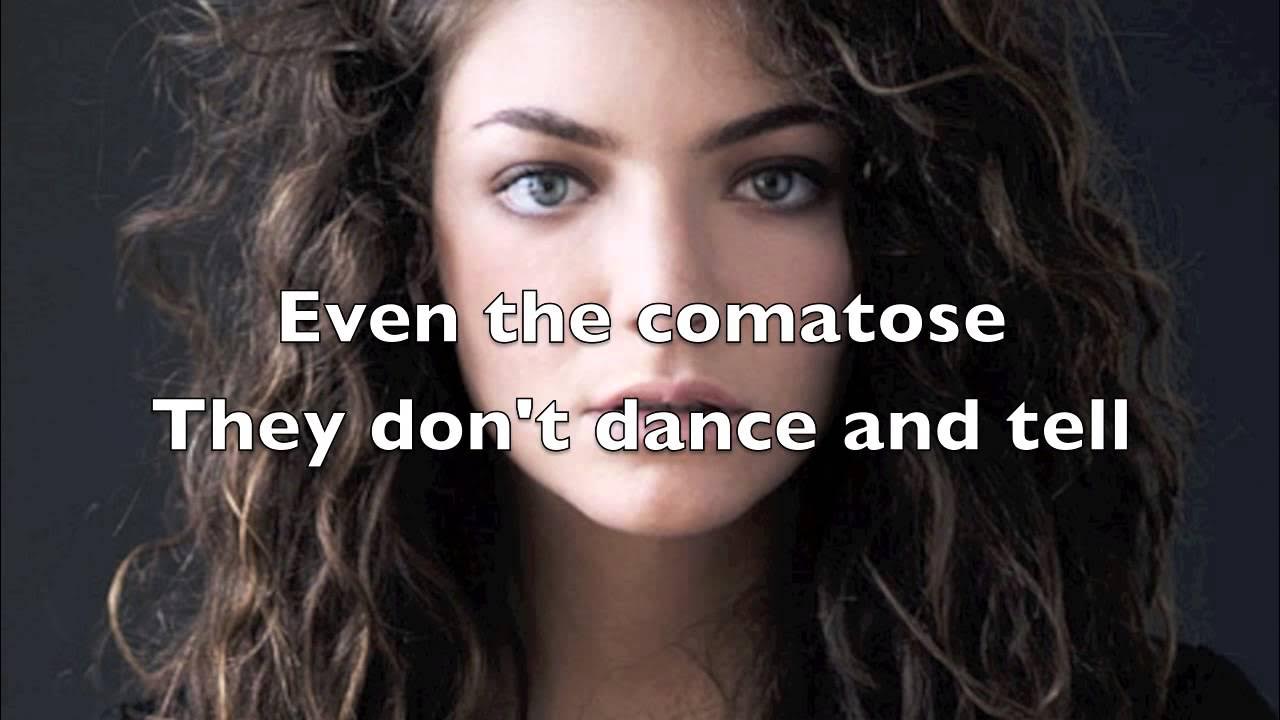 Lorde Team (Lyric Video) YouTube