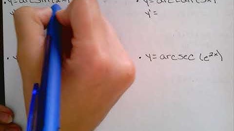 Cal 5.6 Inverse Trig Derivatives