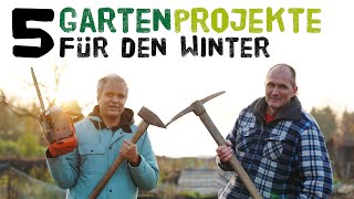 Diy Gartenprojekte Im Winter - Ideen Für Hochbeet, Beetumrandung, Gartenwege, Komposter Selber Bauen