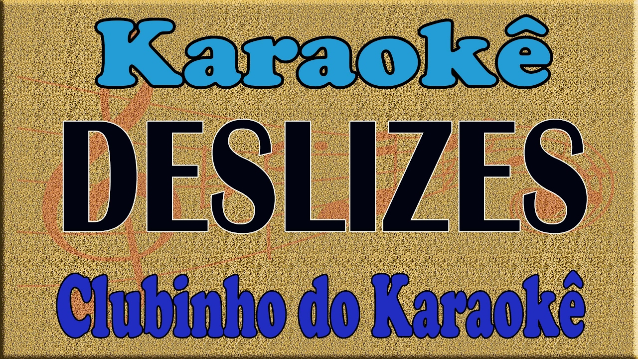 🎤 FAGNER 🎵 DESLIZES ( VERSÃO 2 ) - KARAOKÊ 