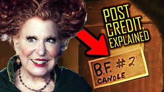 Hocus Pocus 2 Post Credt Scene Explained