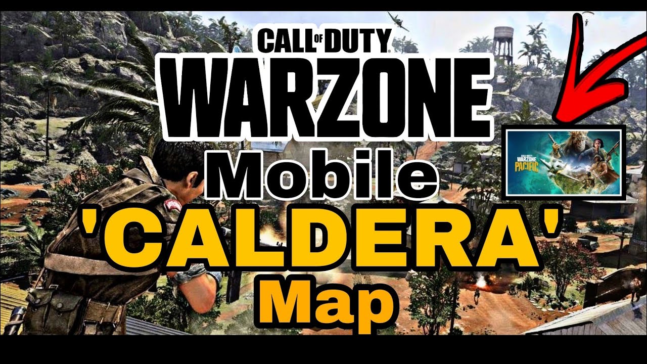 WARZONE MOBILE|| New 'CALDERA' Map|| Leaks || Must watch🔥