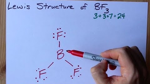 How to Draw the Lewis Structure of BF3