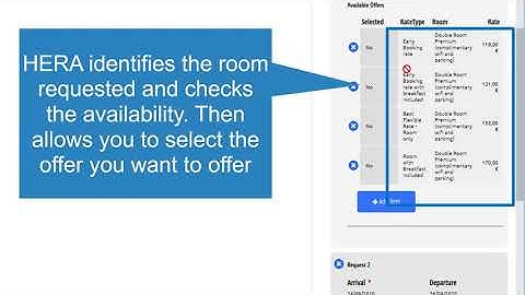 HERA reply a multiple request (Hotel Email Reservation Assistant)