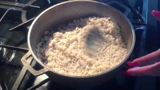 How to make Puerto Rican Dish Arroz Blanco (White Rice)