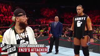 Most shocking moments of 2017- WWE Top 10