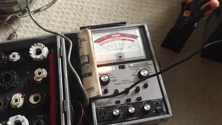 Philco Predicta 11L43 testing CRT 17DRP4