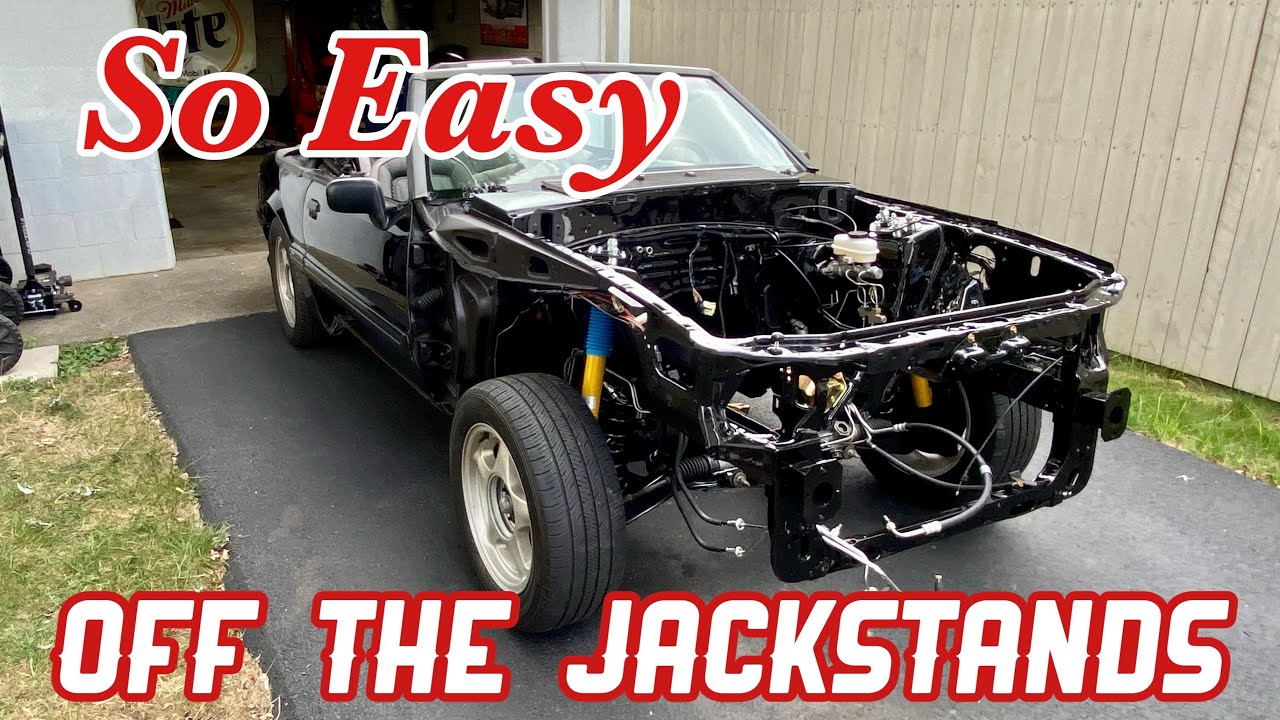 Fox body Suspension Upgrade 👌Perfect! bigstickstangs ford mustang 