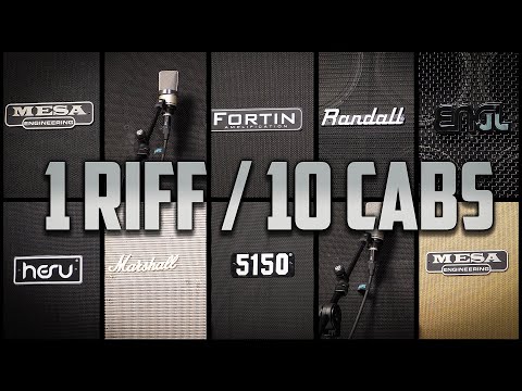 1 RIFF / 10 CABINETS - METAL RIFF SHOOTOUT