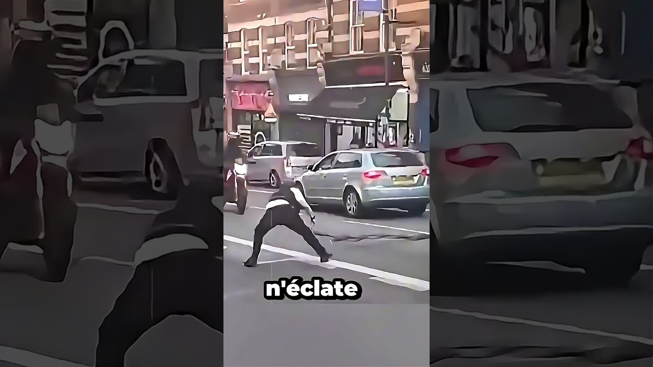 Comment les bandes cloutées stoppent une voiture sans danger 🚗
