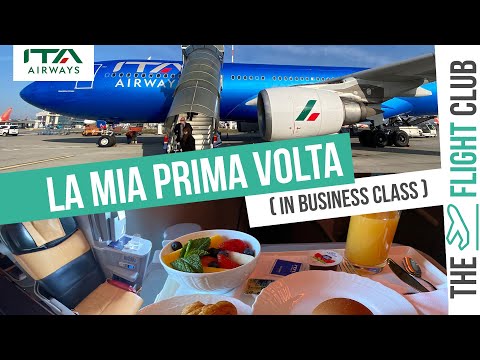 La mia prima volta in business class di ITA Airways, coccolato a bordo della vecchia Magnifica