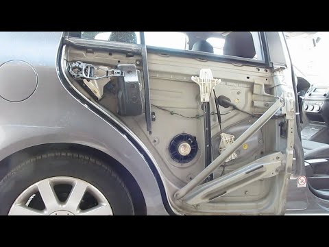 How to remove a Golf door and replace the glass - YouTube