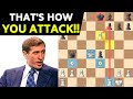 Bobby fischers brutal attack  immortal chess game