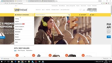 UniTheme - working with megamenu