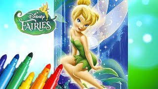 TINKERBELL COLORING PAGE