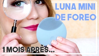 COMMENT UTILISER LA LUNE MINI DE FOREO (Brosse nettoyante) ! Revue + Expérience [1mois de test]