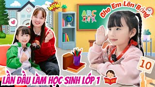 Lần Đầu MiMi Làm Học Sinh Lớp 1 😍 Cùng Mẹ Huế Trải Nghiệm Trường Học Tương Lai Có Gì Đặc Biệt? screenshot 3