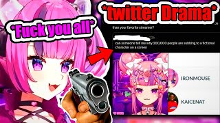 Ironmouse Talks About Twitter Dramatic Comments