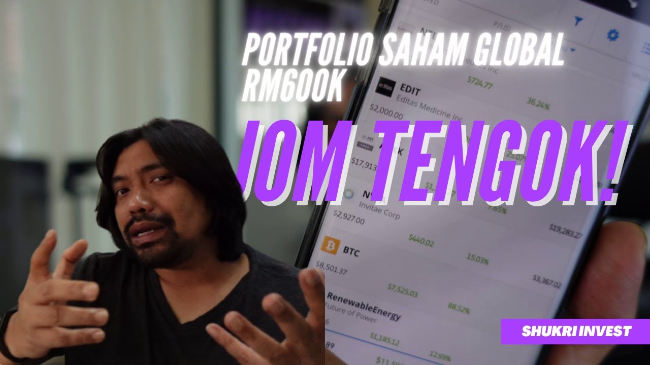 Portfolio Saham Global RM600K Didedahkan| Jom Tengok Saham Apa yang Paling Untung!!