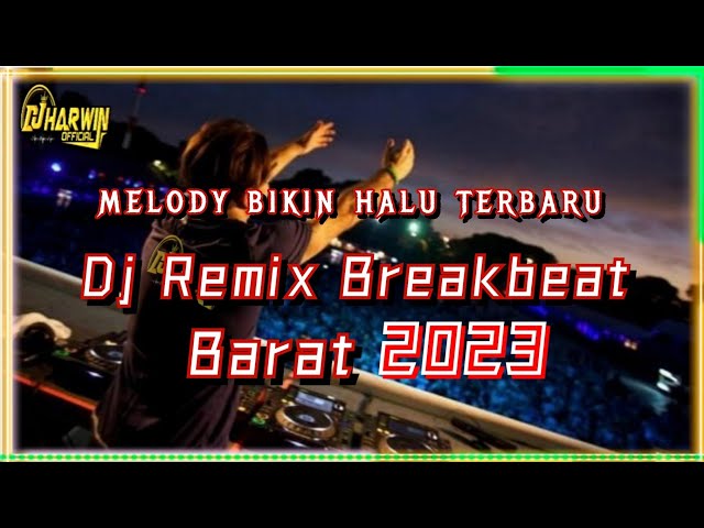 MELODY BIKIN HALU TERBARU TERENAK NIH BROO | Dj Remix Breakbeat Barat Full Bass 2023 class=