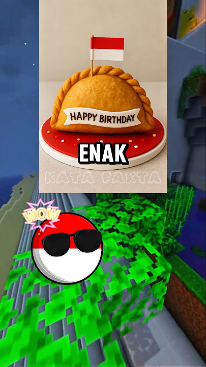 Indonesia Dapat Kue Ulang Tahun