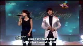 Kim Jong Kook & Baek Ji Young Live (HD) (English Sub)