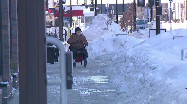 Residents voice frustrations over large snow mounds