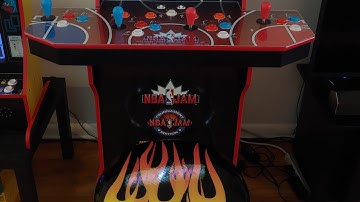 (NBA JAM) Arcade 1up Stool alternative. He