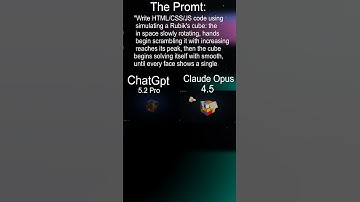 9 ChatGPT vs Claude Opus - simulating a Rubik