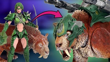 Savage Saber Beast! Cyberzoic first-look with Dragolina!