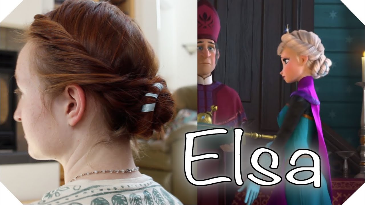 Disney's Frozen Hair Tutorial - Elsa's Coronation - YouTube