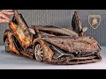 UNBELIEVABLE HYPERCAR Transformation! Restoration Abandoned Lamborghini Sian